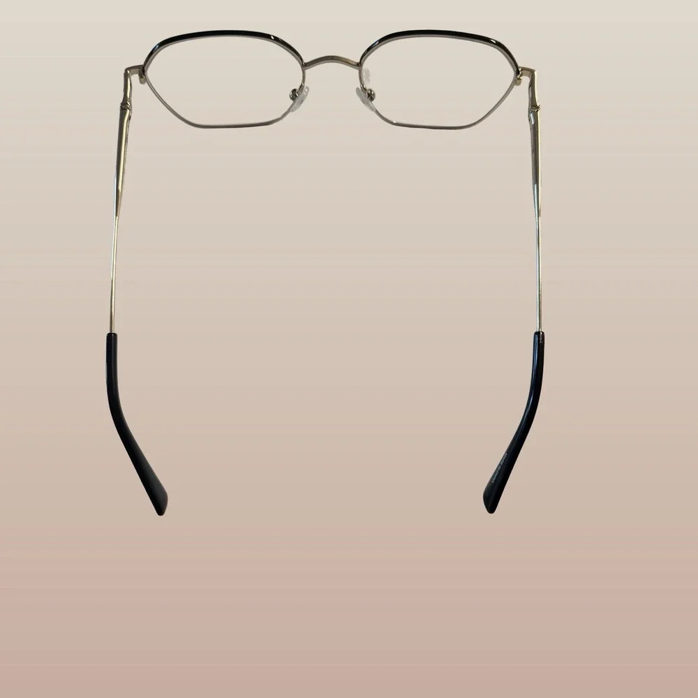 Longchamp LO2152 728 Women Eyeglasses Gold Black Gun Metal Frames 53-19-140 Case